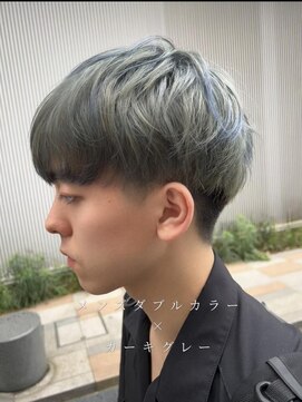 バディ 中野駅前店(BUDDY) メンズカット+ケアブリーチ+ケアカラー ¥14800~