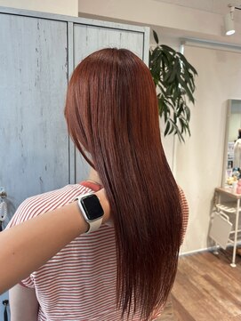 シュシュバイジャガラ 千葉駅北口店(chou chou byJAGARA) オレンジブラウン【chouchou千葉・千葉駅】