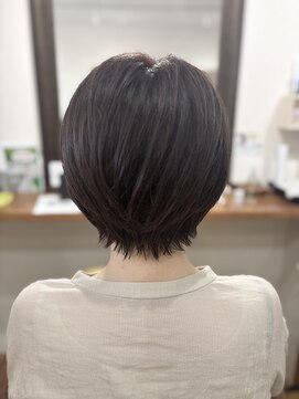 ジャガラ 津田沼店(JAGARA) バイオレットブルー×ショートボブ