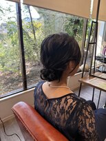 ムクヘア 御幸店(MUKU hair)&nbsp;ふわふわシニヨン♪