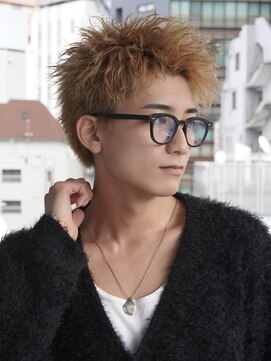 ネクストメンズ 表参道(NEXT men's) MEN’S HAIR/サーフカール/刈り上げセンターパート/渋谷