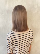 ルページ 千葉(lpage)&nbsp;髪質改善/顔周りレイヤーカット/グレージュ[千葉/千葉駅]