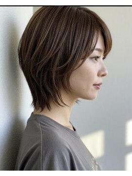 ショートボブスタイル