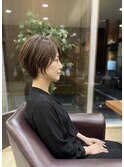 【ショートボブ】ミセスショート