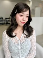 ノエシキカ(noe sikika)&nbsp;ミディアム/韓国/レイヤーカット/ダブルカラー/栄n27