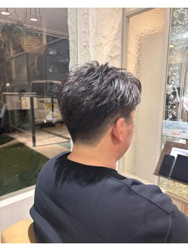 ジル フラン 吉田店(JILL franc) フェザーショートパーマ2/27メンズカット