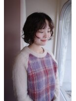 メク(meku)&nbsp;ボブのラフパーマ＊