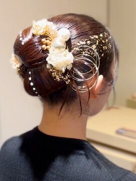 フォーエス(4S) 卒業式和装ヘアアレンジ　～和装ヘアはネット予約不可～