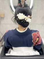 ヘア サロン クラン 東心斎橋店(hair salon clan)&nbsp;リボンカチモリ/心斎橋ヘアセット