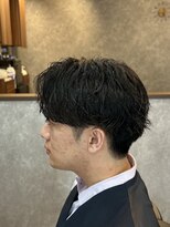 ザ クラン バイ ヘッドライト 仙台長町店(THE CLAN by HEADLIGHT)&nbsp;【ビジネスマンお勧めパーマ】センターパート×ツイスパ