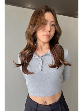 モノトーン(MONOTONE) かき上げバング