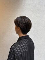 アールジービーガレージ(RGB garage) 韓国風センターパートマッシュ