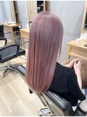 くすみピンク