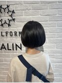 ナチュラル　縮毛