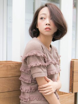 リリアン 表参道(relian) かきあげバングと重めボブ☆