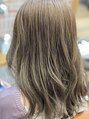 アグ ヘアー エルモ 松山大街道店(Agu hair elmo)&nbsp;細めハイライトを多め！透け感と透明感を増し増しに。