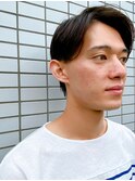 ツーブロック　サイドパートショート