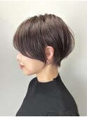似合わせカット×長持ちショート×アースカラー
