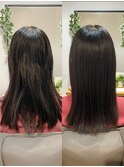 【Before→After】髪質改善トリートメント/ヘッドスパ/ケアプロ