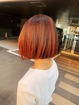 ヘアメイク マルナ 本店(HAIR MAKE MALUNA)&nbsp;【MALUNA ペコ】秋におすすめデザインカラー