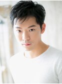 ノンジアミンカラーくせ毛風ツーブロックウェットヘアV北浦和