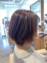 シーツー 三吉店(C2) 大人ショートボブ丸みショートカットマッシュショート前髪あり