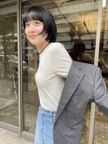 ハマモト&nbsp;レイヤーショートボブ