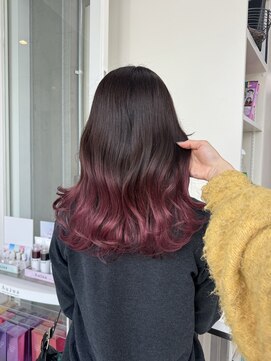 アライブ ハラジュク(ALIVE harajuku) 【ALIVE yu-ki 自然な繋がりのグラデーションカラー】