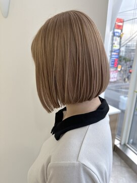イト(ito.) ナチュラルベージュボブ_フレンチカジュアル_レイヤーカット