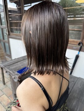 テントヘアー(tent hair) ベージュカラー