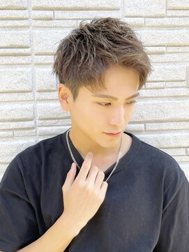 ハレ ヘアサロン(Hale hair salon) 【Hale】ダークアッシュ/ニュアンスパーマNo1250韓国マッシュ