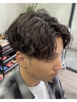 ジャップ(Jap)&nbsp;センターパート刈り上げマッシュシャドウパーマシャドウパーマ