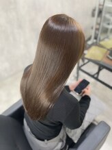ジーナ 博多(Zina) オリーブベージュ＊艶髪＊