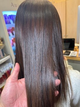 リレーション(Relation) ツヤ髪ストレートヘア美シルエットロングスタイル髪質改善