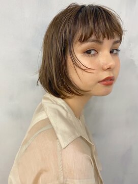 クク(coucou) ショート＊ブラウンベージュ