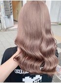 着物/フェミニンロング/似合わせカット/ウェーブミディアム/栄