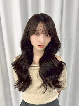 ハピネス クローバー 学園前店(Happiness CLOVER) 韓国風カット グレージュカラー