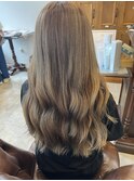 ベージュハイライト