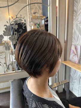 カミビト 奈良生駒店(KamiBito) おとな可愛いショートボブ