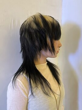 キイ 原宿 表参道(K.e.y) デザインカラー/シャギーカット/ロングウルフ