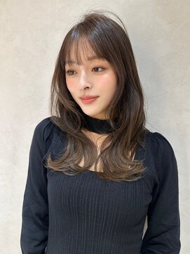 ロンド ルージュ 銀座店(Lond rouge) 簡単スタイリングヘアセンターパートゆるふわロングハイレイヤー