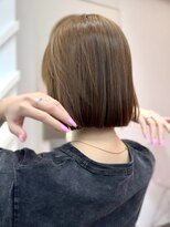 ロンドヴァリー 渋谷店(Lond vallee)&nbsp;切りっぱなしボブと地毛風ストレート×カラー