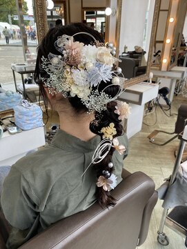 コワファースト 大分(COIFF1RST) 成人式/編みおろし/ポニー/水引き