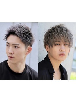 【下北沢駅徒歩1分】ブリーチ系メンズカラーやメッシュハイライトも◎ メンズサロンだからできるご提案