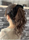 ポニーアレンジ