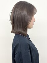 モリオフロムロンドン 松戸店(Morio from London) 【モリオ松戸 石山】大人可愛い外ハネミディアム前髪ありくびれ