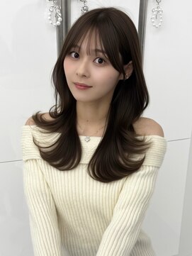 アマトウキョウスマートサロン(AMA TOKYO×Smart Salon) くびれレイヤー/顔まわりカット/レイヤーカット/小顔ヘア