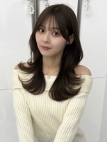 アマトウキョウスマートサロン(AMA TOKYO×Smart Salon) くびれレイヤー/顔まわりカット/レイヤーカット/小顔ヘア