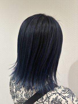 寒色カラー　(白髪ぼかし・グレーカラー込み)