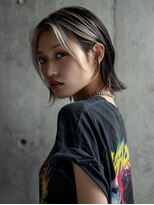 アヴァンス 泉大津店(AVANCE.)&nbsp;着物ヘア/ダークアッシュ/ミディアムレイヤーカット/泉大津
